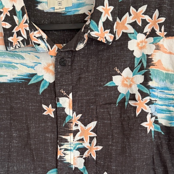 O'Neill Men's Aloha Hawaiian Button Down Shirt - Picture 3 of 4